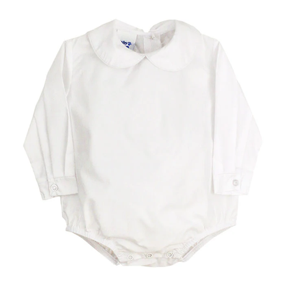 Boys L/S Onesie - White