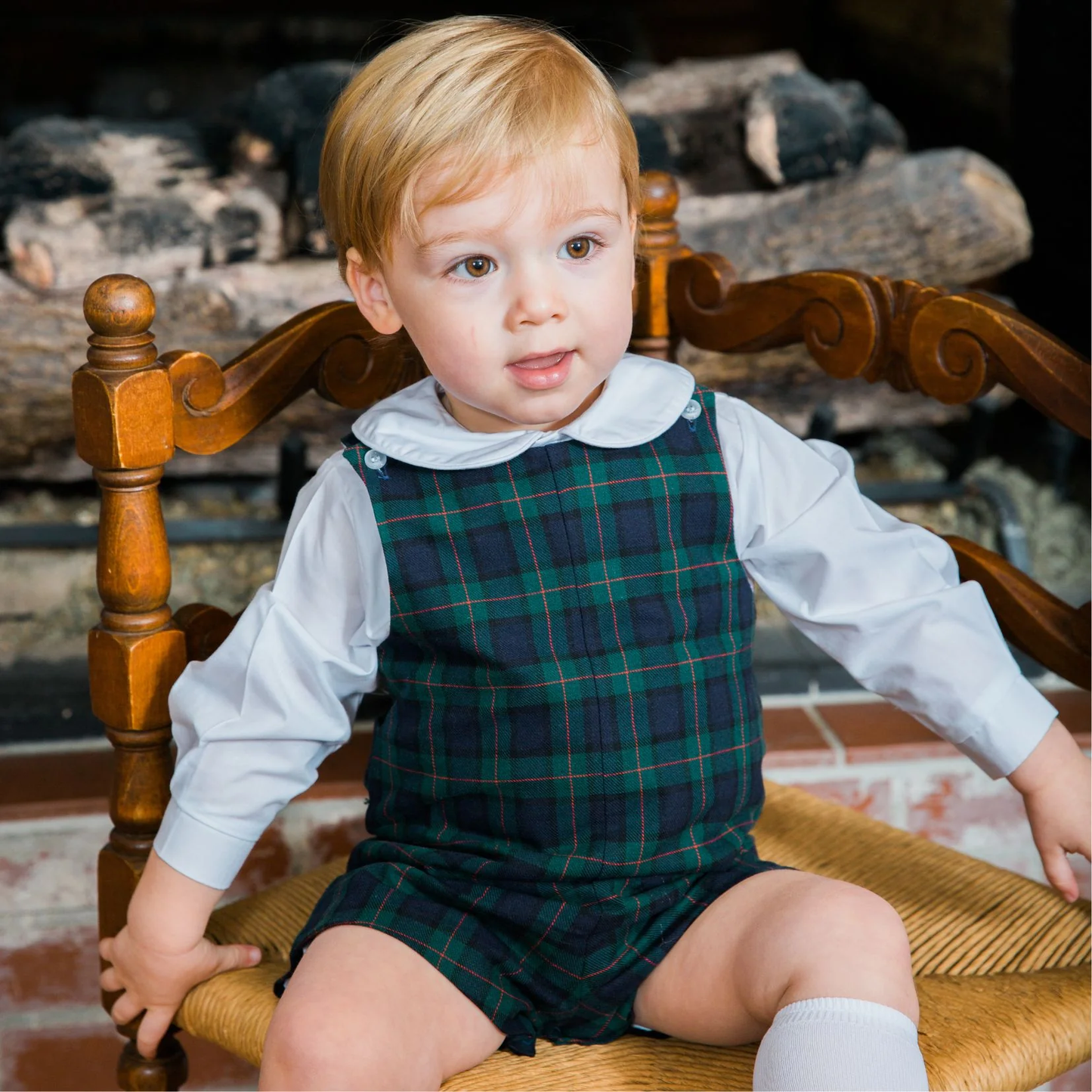 Boys L/S Onesie - White