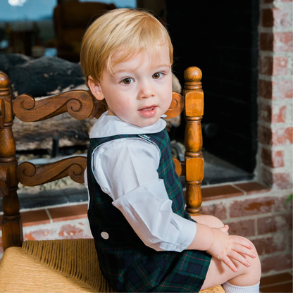 Boys L/S Onesie - White