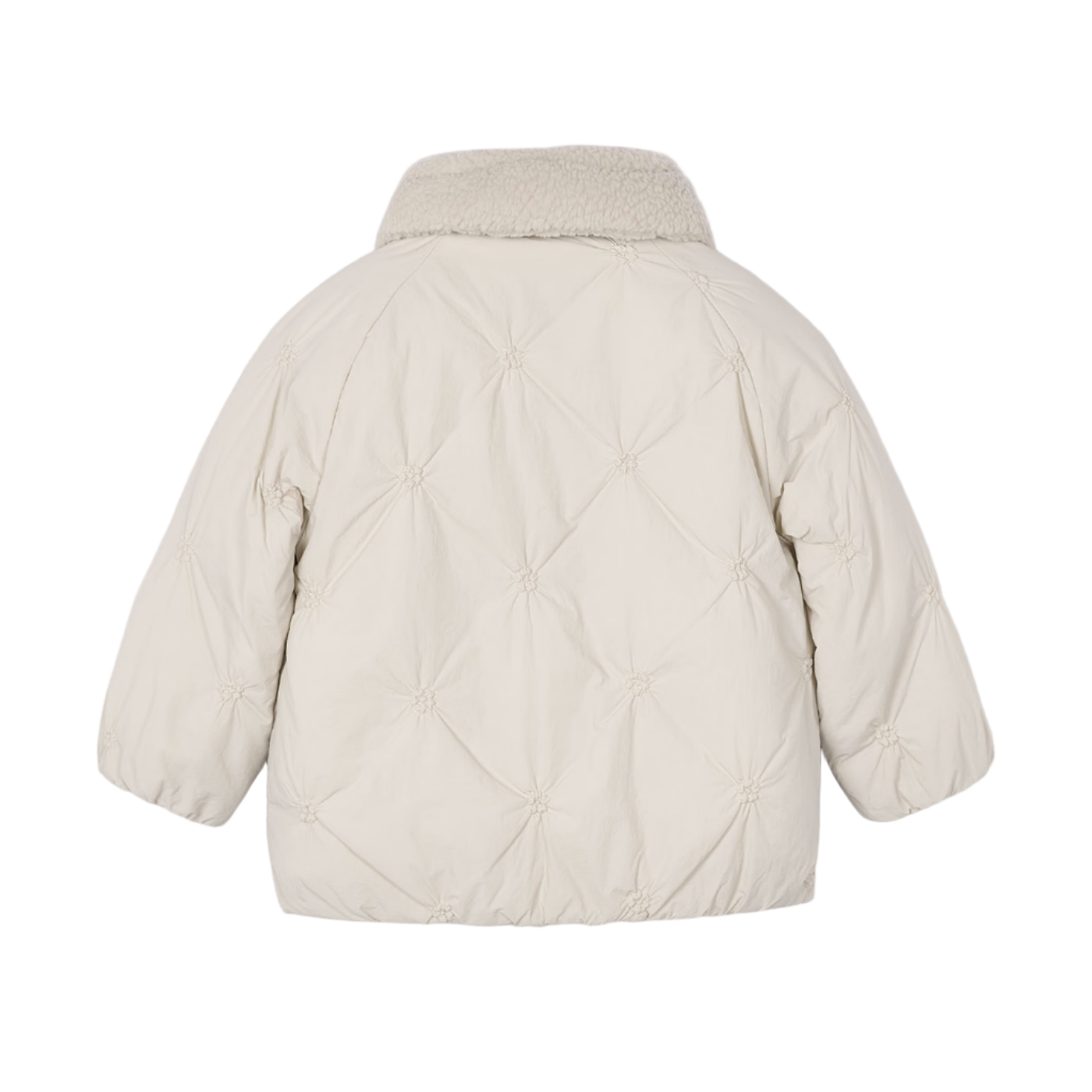 Padded Puffer Jacket - Sand