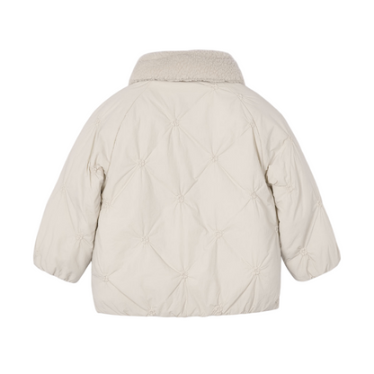 Padded Puffer Jacket - Sand