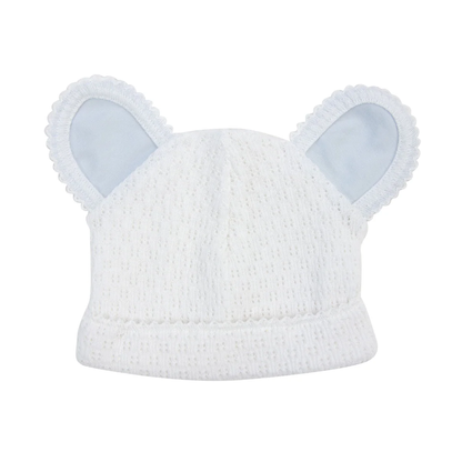 Bear Beanie - Pima Trim