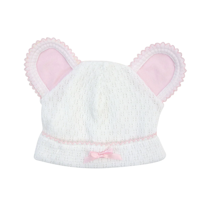 Bear Beanie - Pima Trim