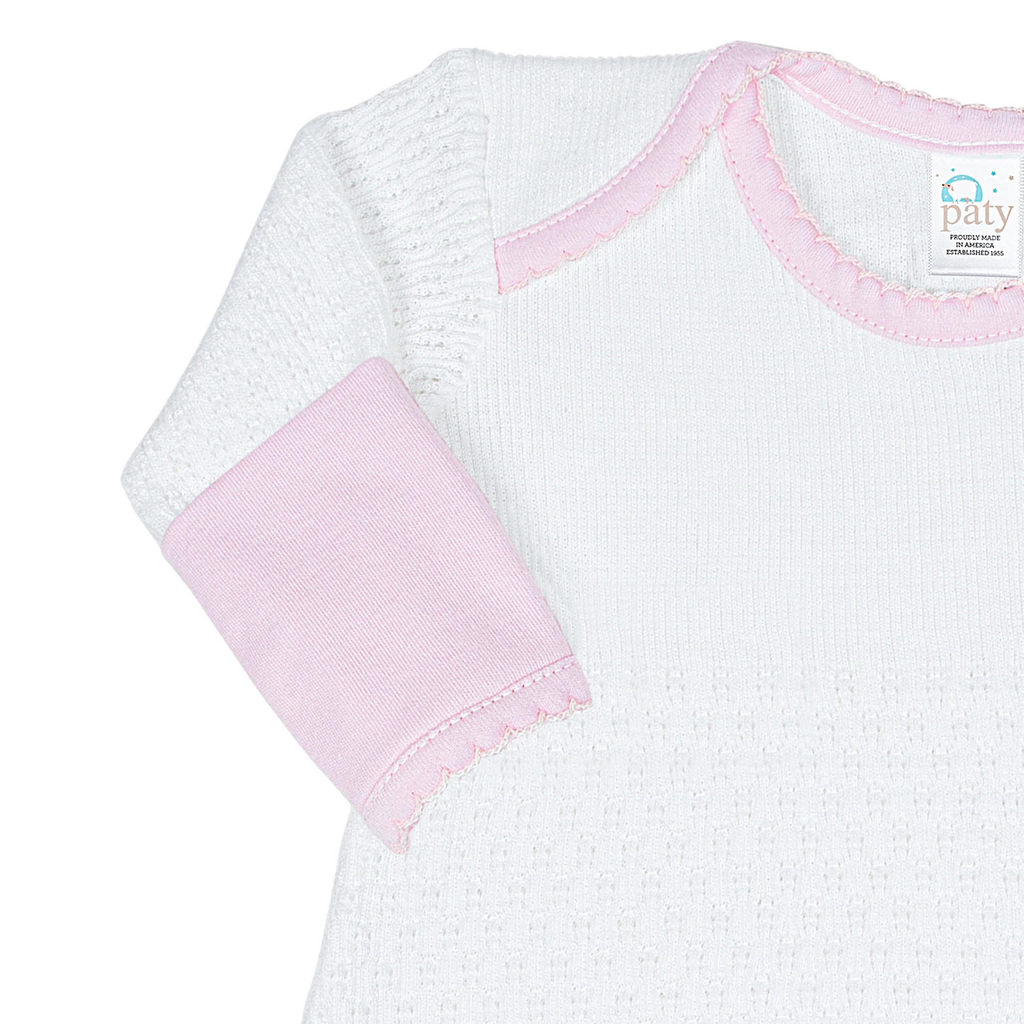 Overlap Gown - Pima Trim