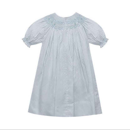 Georgette Dress - Azure Afternoon