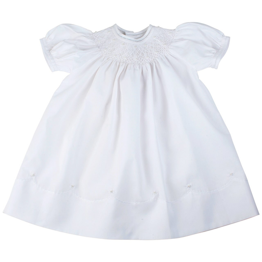 Pearl Flower Bishop Dress