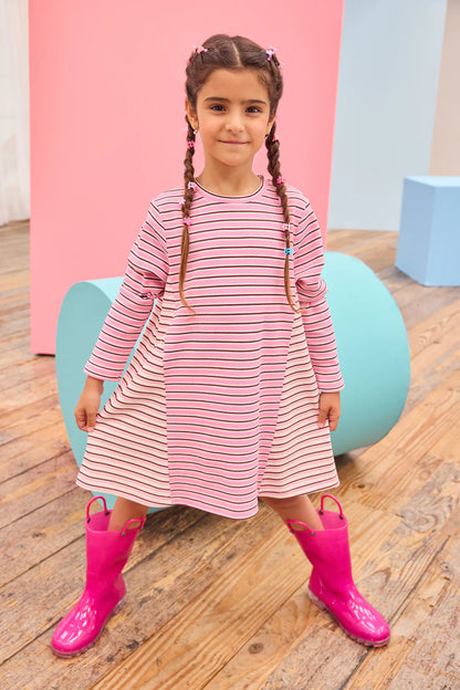 Mixed Stripe Dress - Andover Stripe