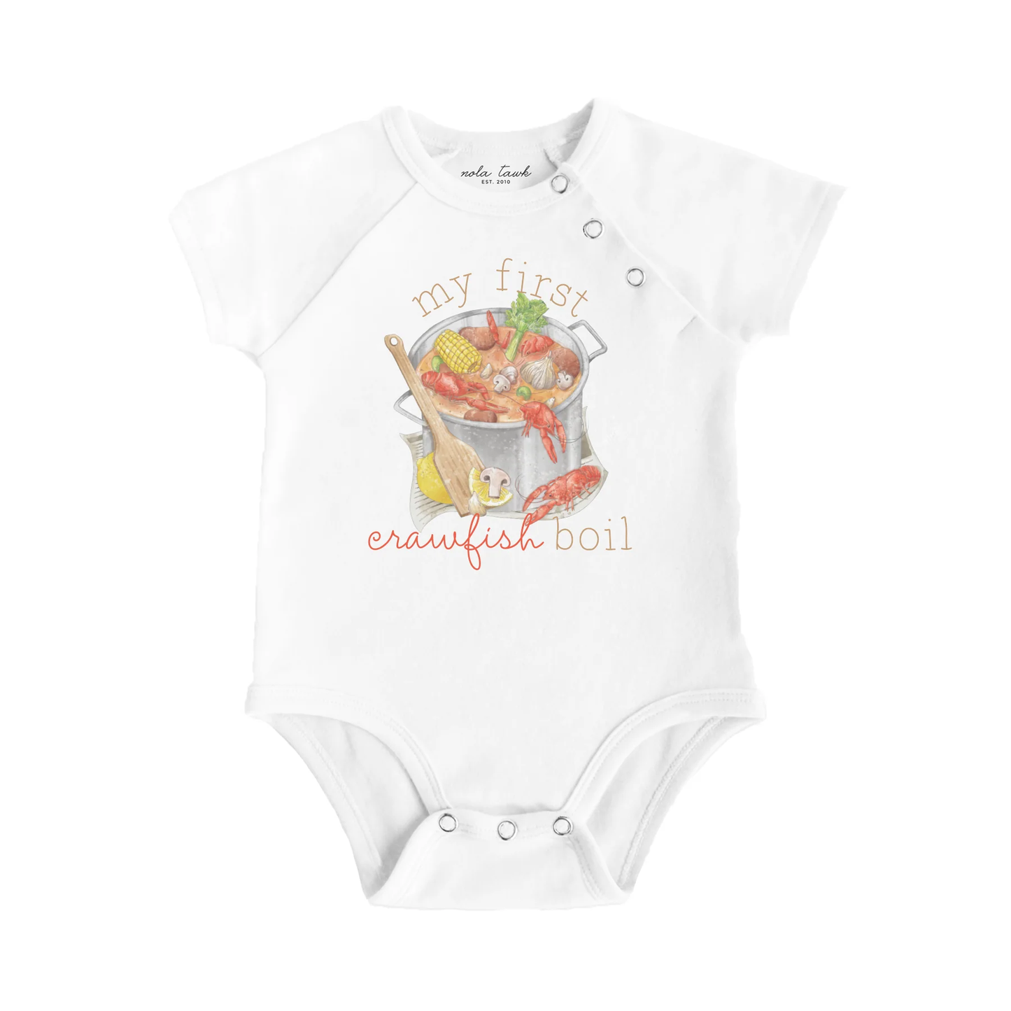 My First Crawfish Boil Onesie