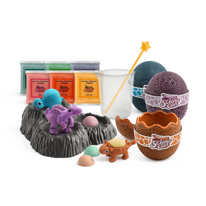 Crystal Dinosaur Growing Deluxe Kit