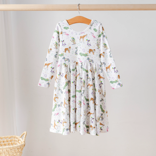Zoo Krewe Twirl Dress