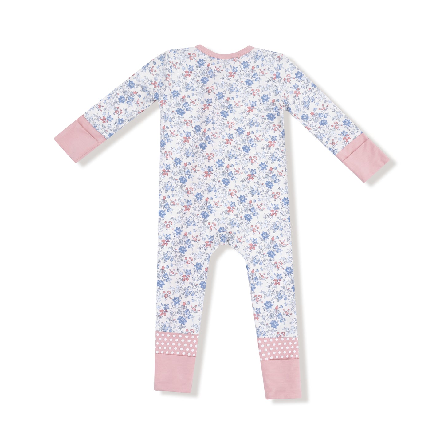 Country Girl Floral - Zip Footie