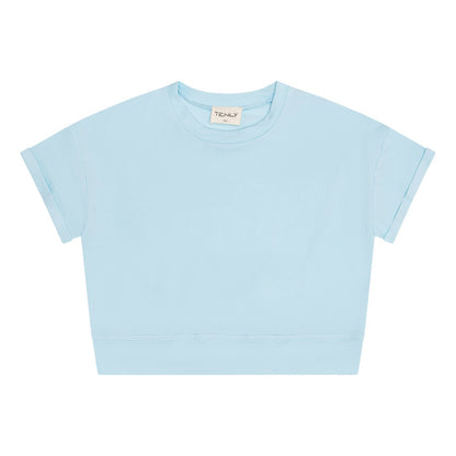 French Terry Waist Tee - Calypso