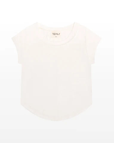 Exposed Cap Sleeve Tee