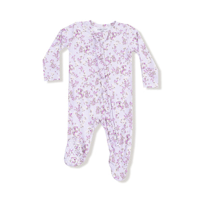 Sweet Dream Florals - Zip Footie