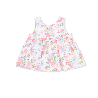 Dress W/ Bloomer - Cute Little Roses