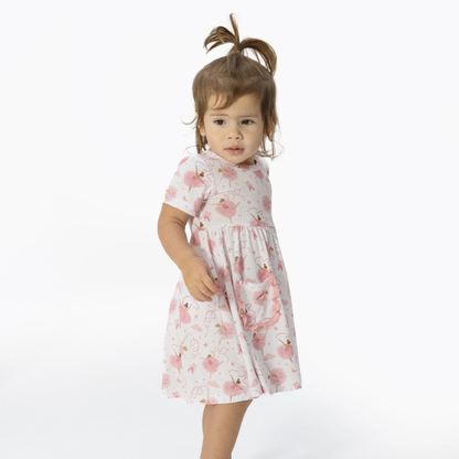Twirly Dress W/ Short - Ribbon Ballerinas