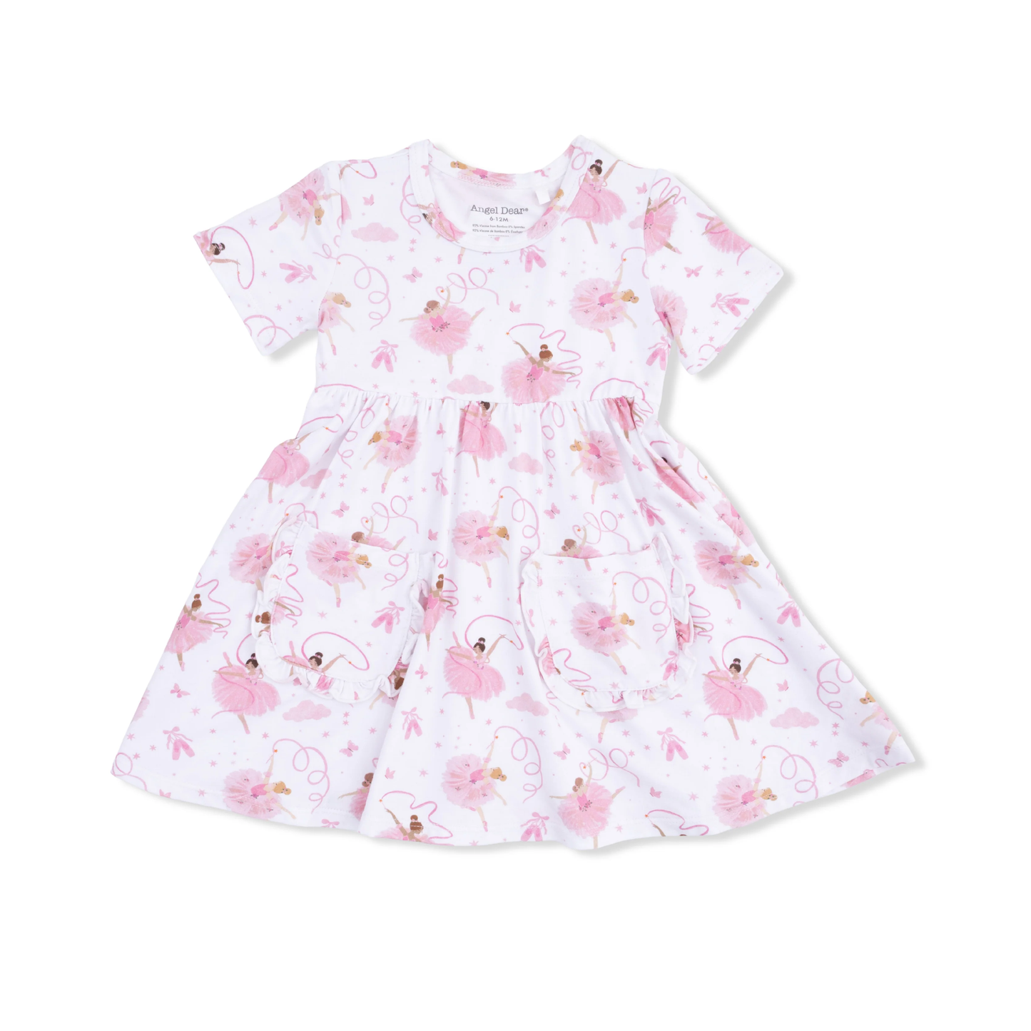Twirly Dress W/ Short - Ribbon Ballerinas