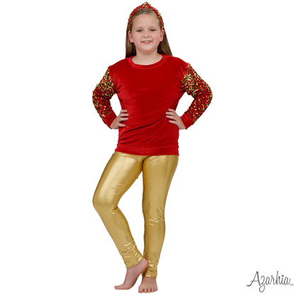Shimmer Legging - Gold