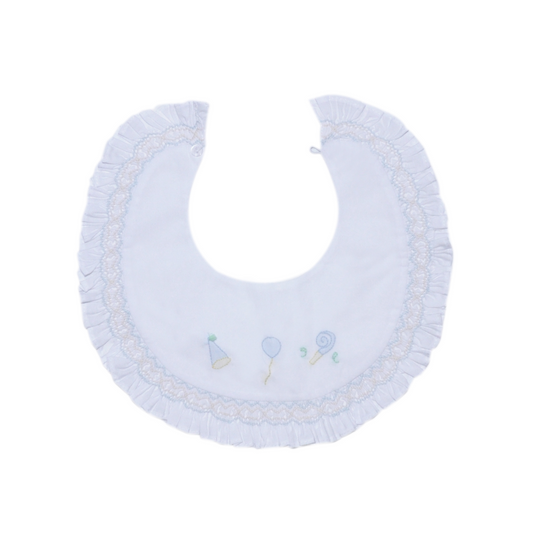 Boy Bib - Smocked Celebration