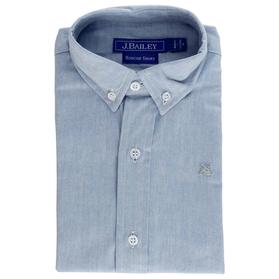 Button Down - Blue Oxford