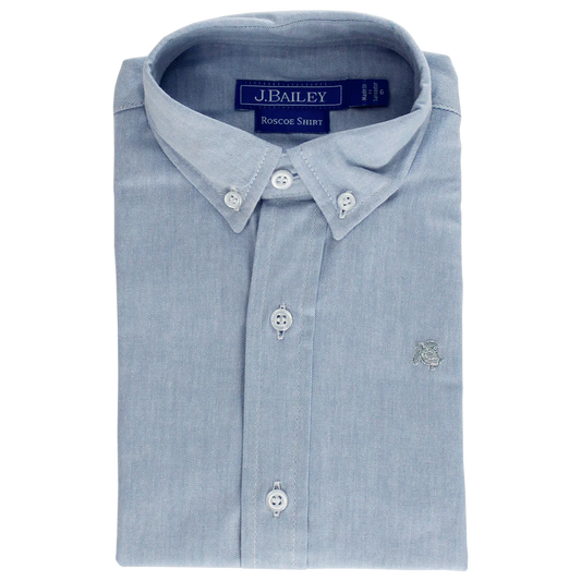 Button Down - Blue Oxford