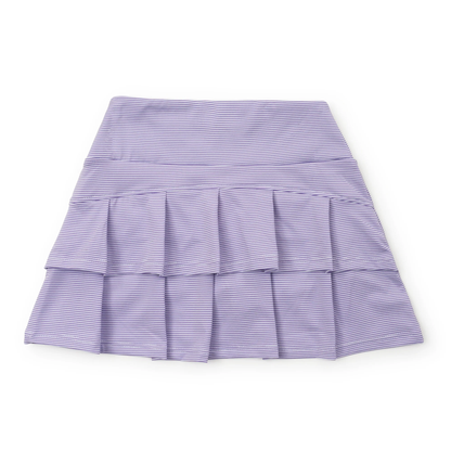 Margot Performance Skirt - Purple Stripes
