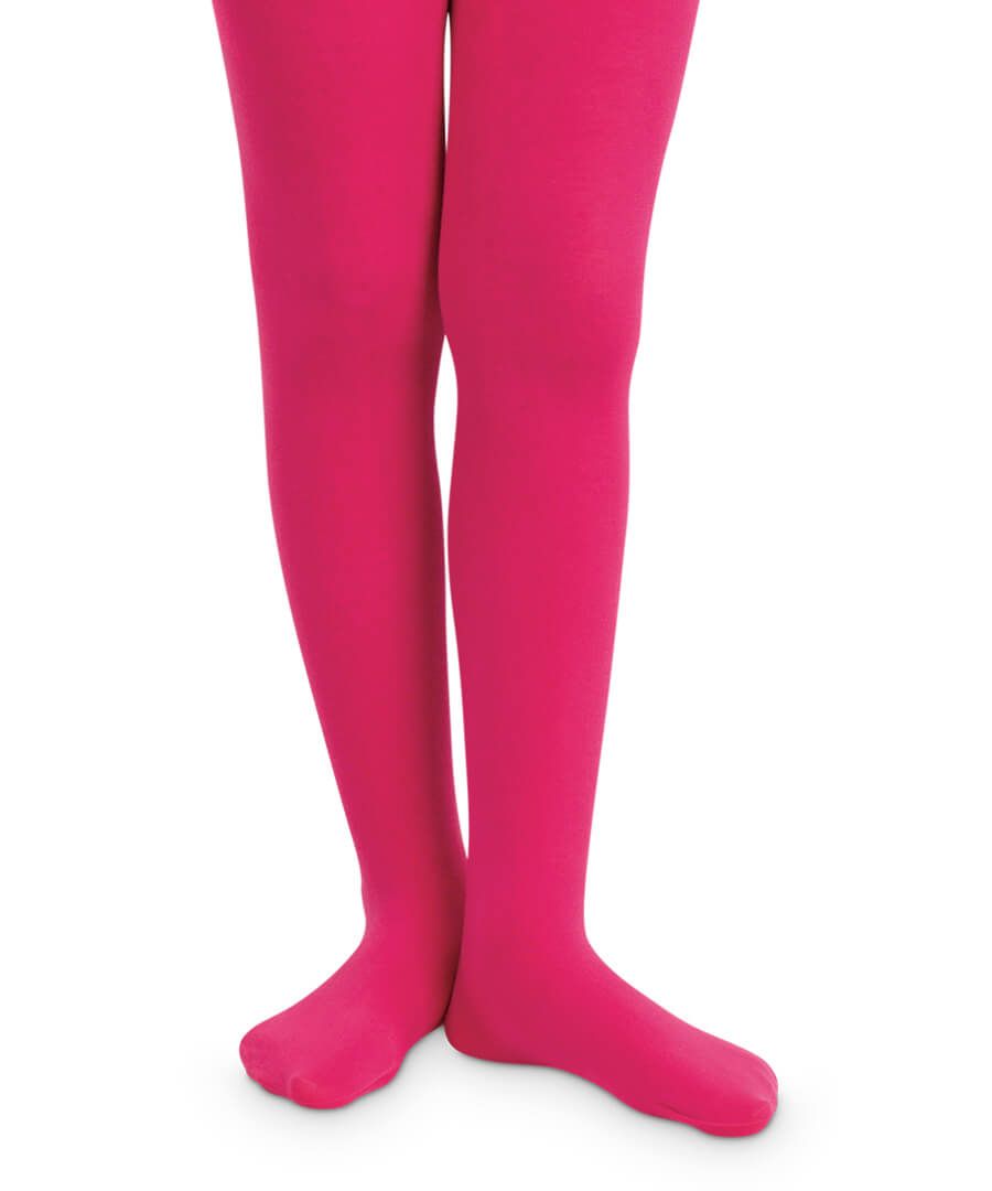 Footed Cotton Tights - 1505
