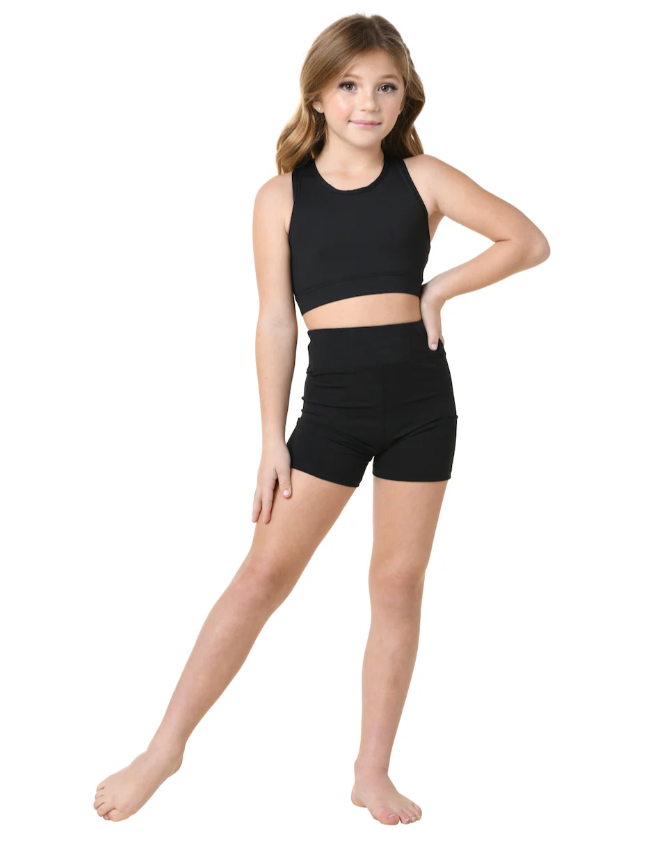 High Waist Short - Black
