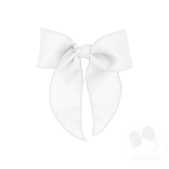 Med. Satin Bowtie W Twisted Wrap & Whimsy Tails - 1649