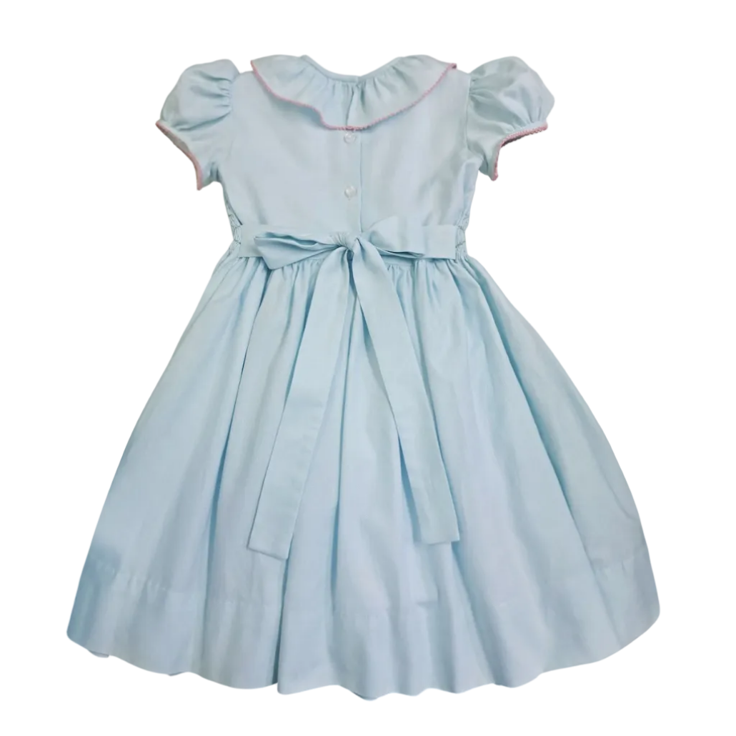 Classic Mint Smocked Dress