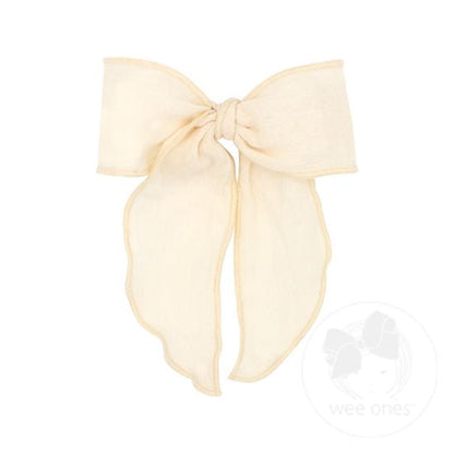 King Cotton Gauze Bow - 1652