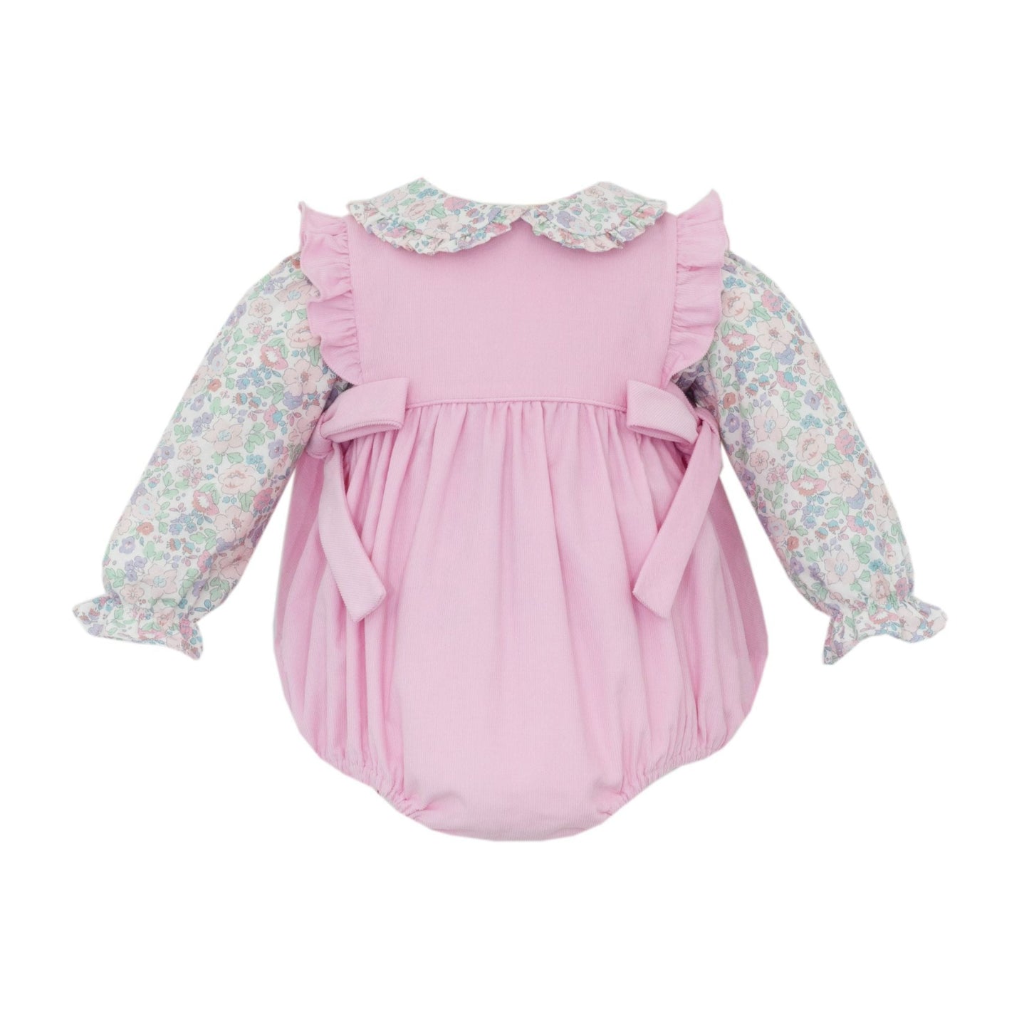 Floral Cord. Bubble - Pink