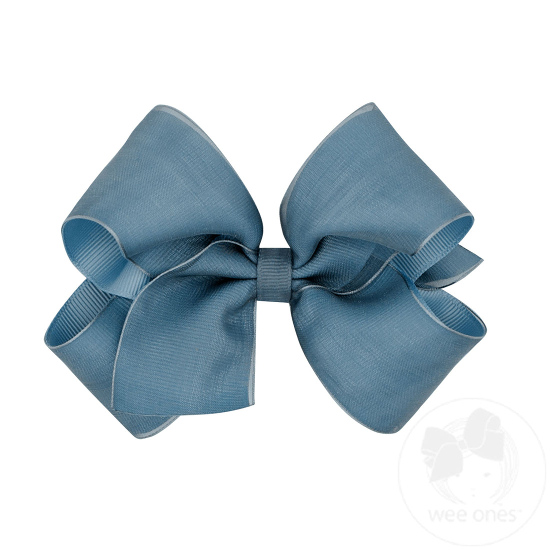 Organza Overlay Med. Bow - 7419