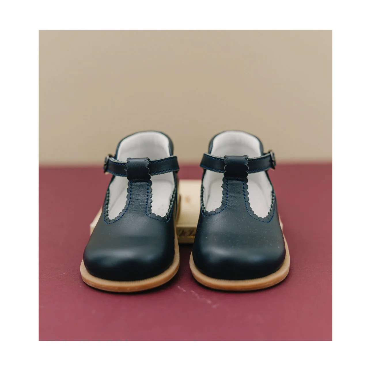 Louise Scallop T-Strap - F-390