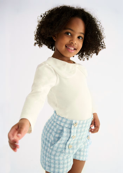 Plaid Shorts - Aqua