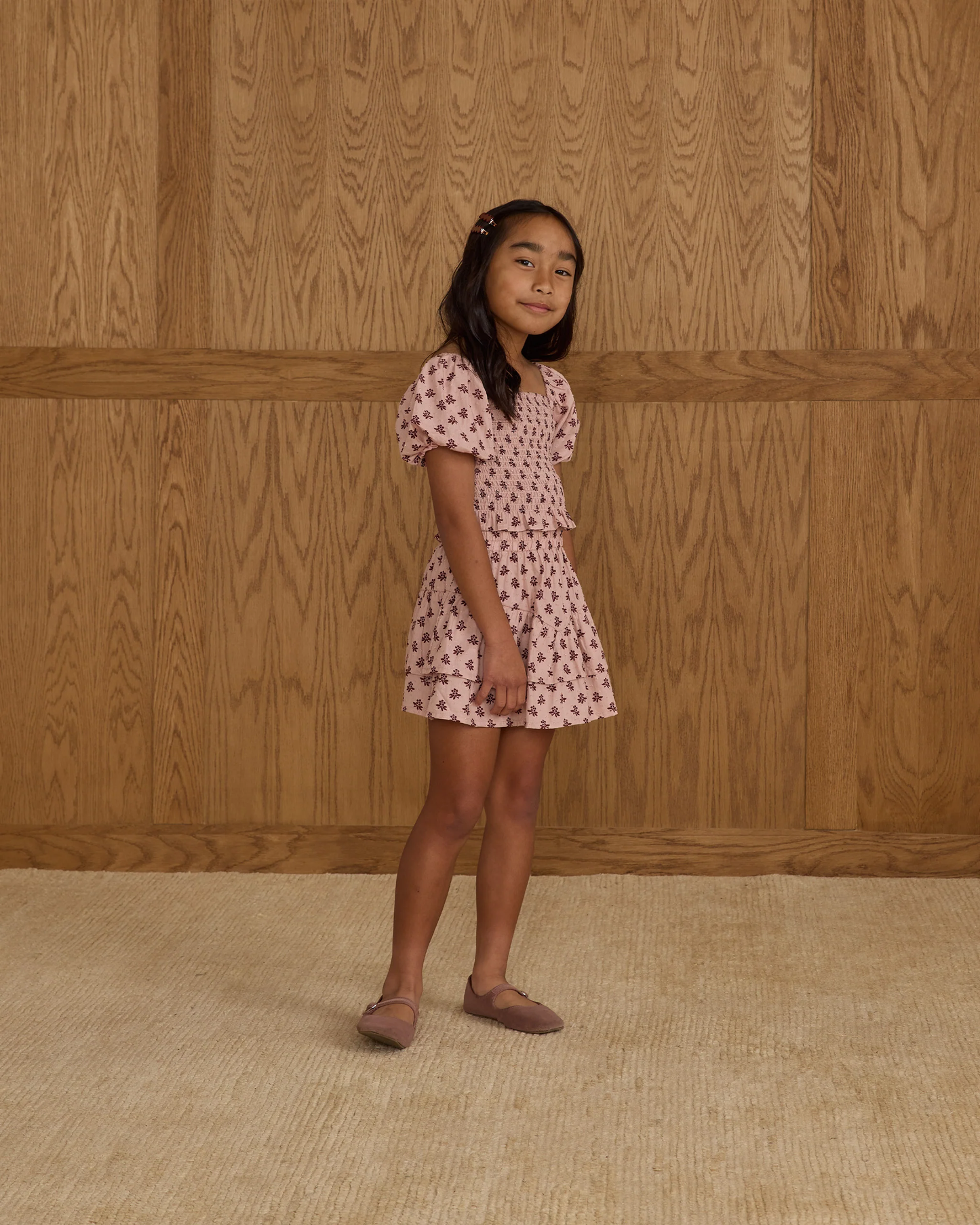 Trixie Top - Blush Fleur