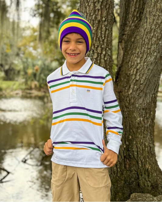 Mardi Gras Infinity L/S Tee