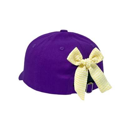 Purple LSU Girl's Hat