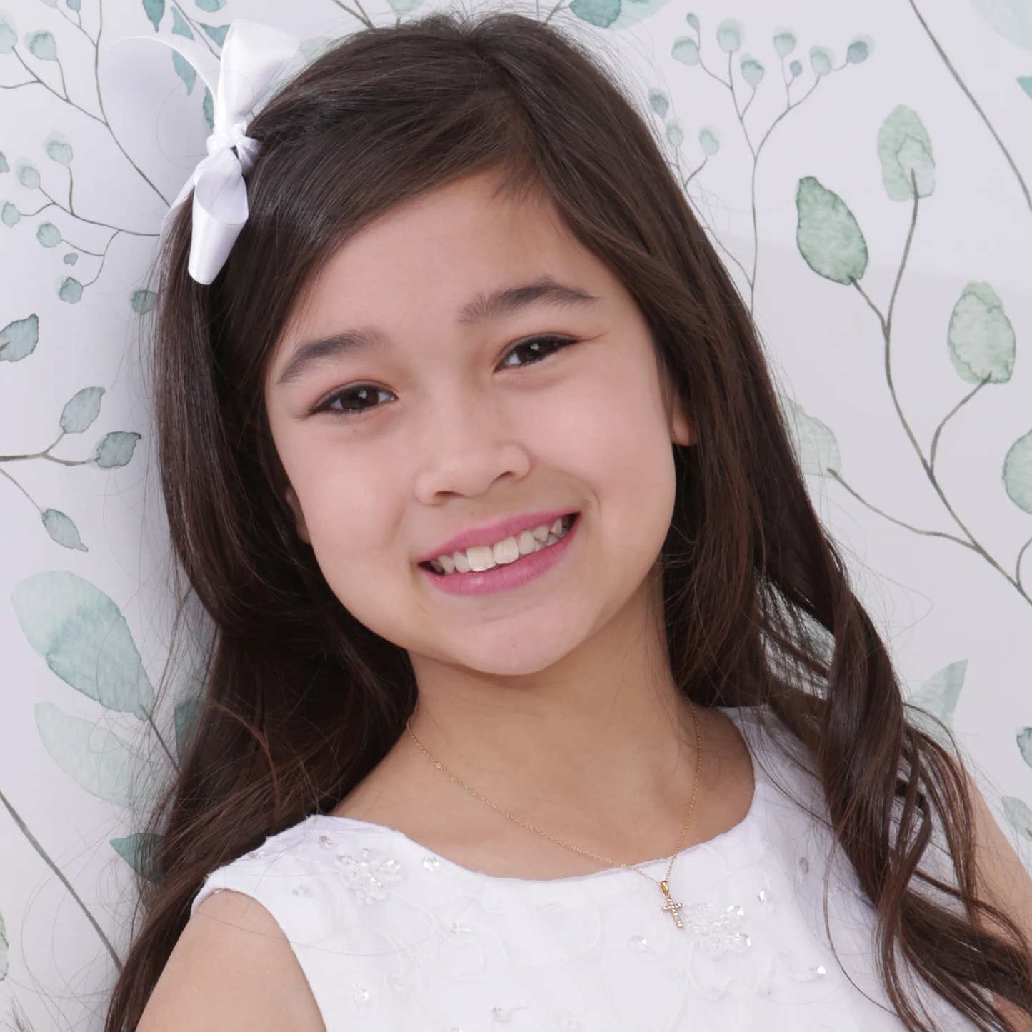 14K Gold Cross Necklace - Godchild