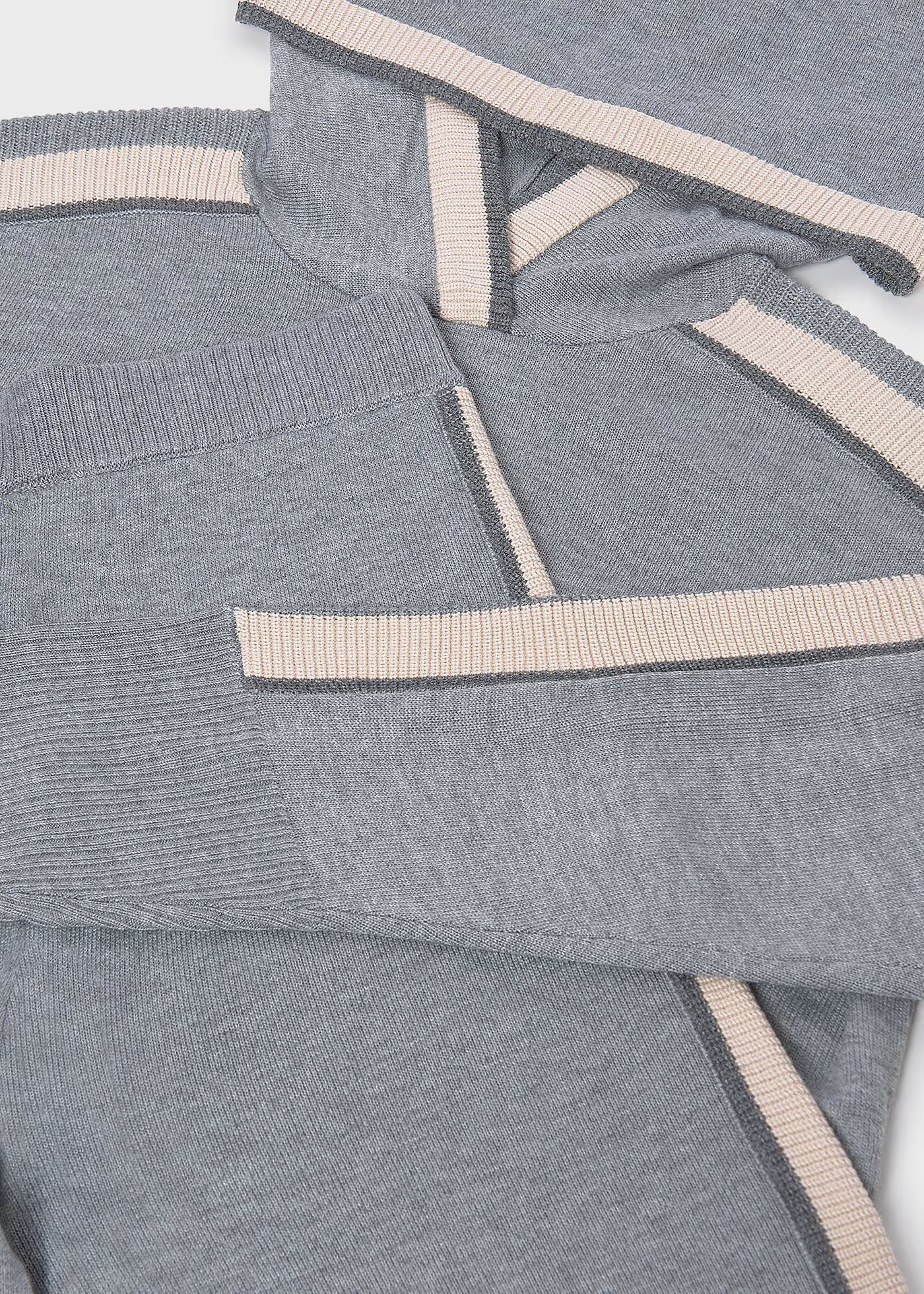 Hoodie Pant Set - Gray