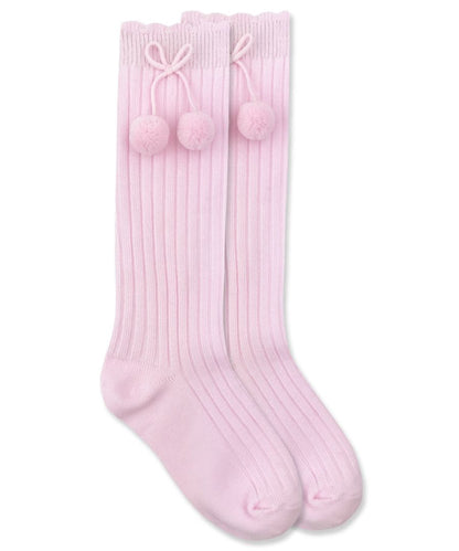 Pom Pom Knee Hi Sock - 1640