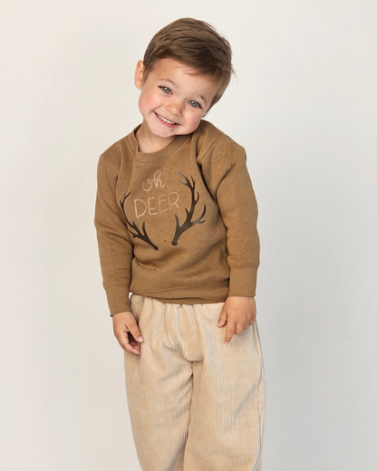 Oh Deer! Fleece Sweatshirt