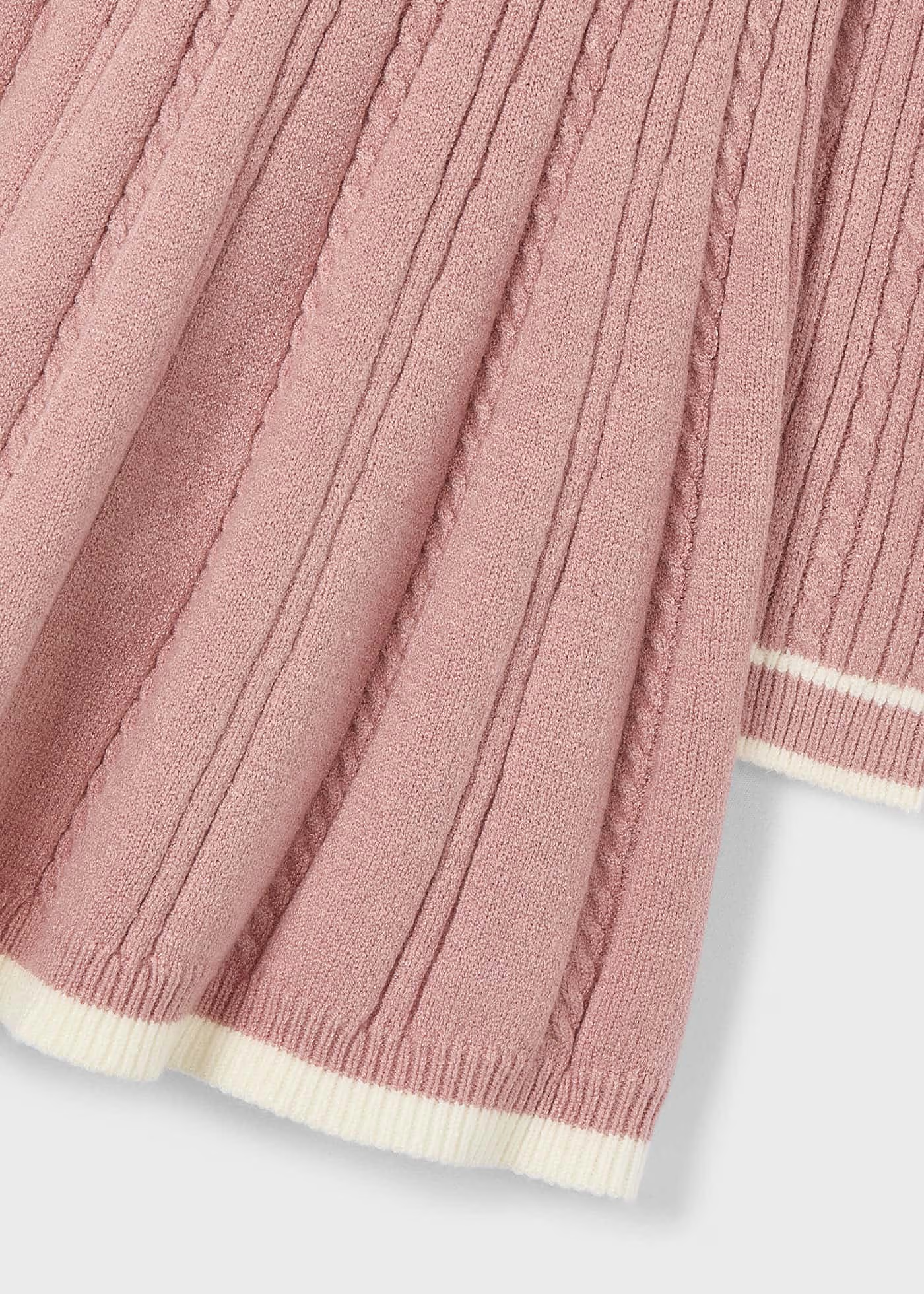 Girl's Knit Dress - Rose