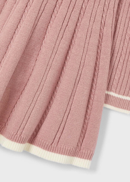Girl's Knit Dress - Rose