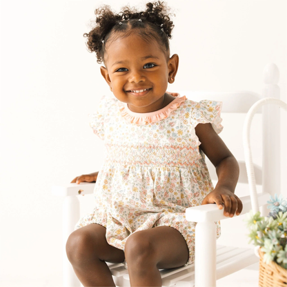 Enchanted Meadows Smocked Bubble