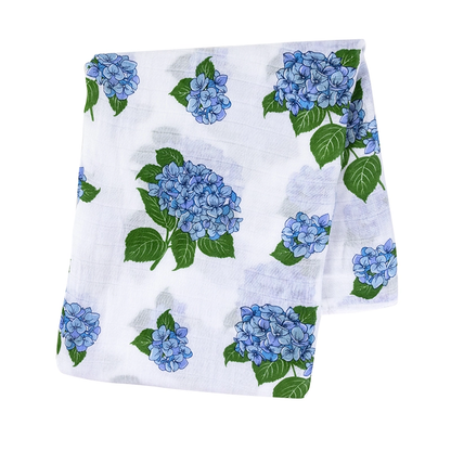 Hydrangeas Swaddle Blanket