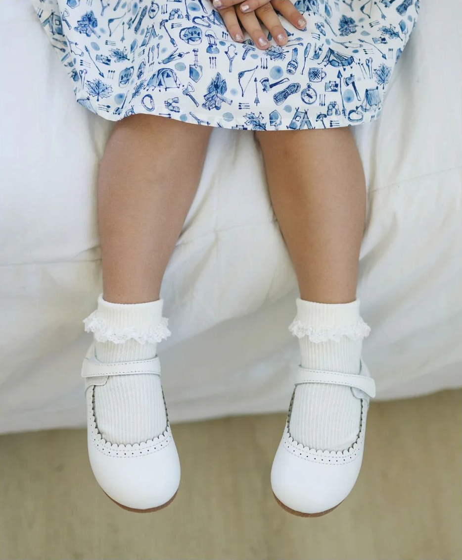 Lucille Scallop Flat - 6010