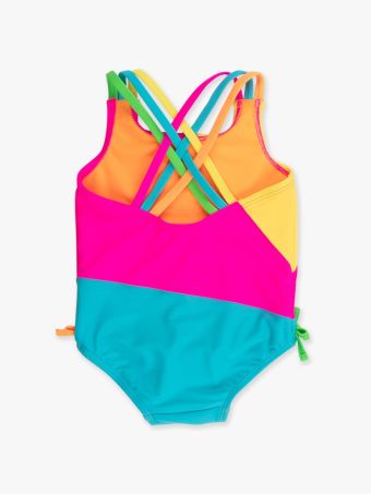 Neon Colorblock 1 Pc-po733