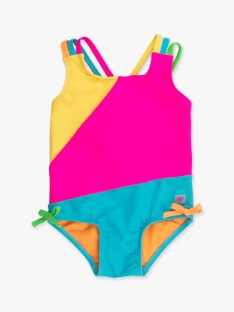 Neon Colorblock 1 Pc-po733