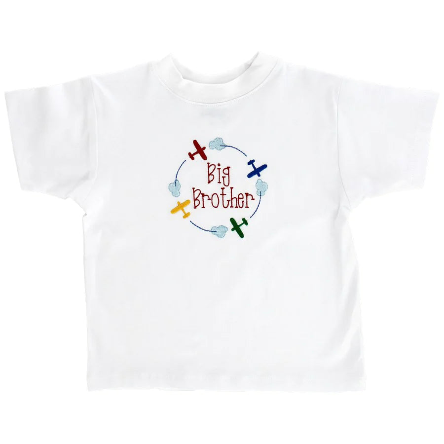 White Knit Big Brother Tee - 200-BB